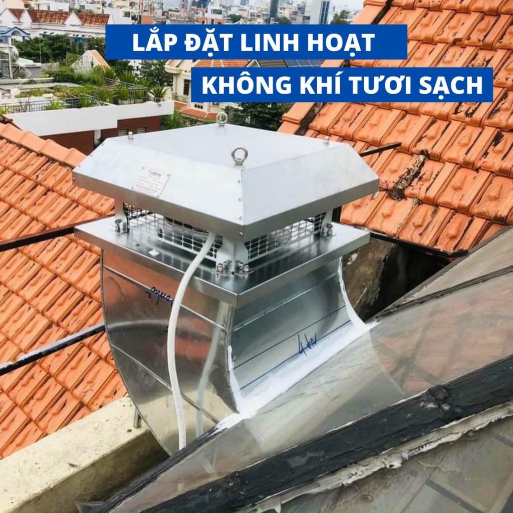 quạt hút mái vortex