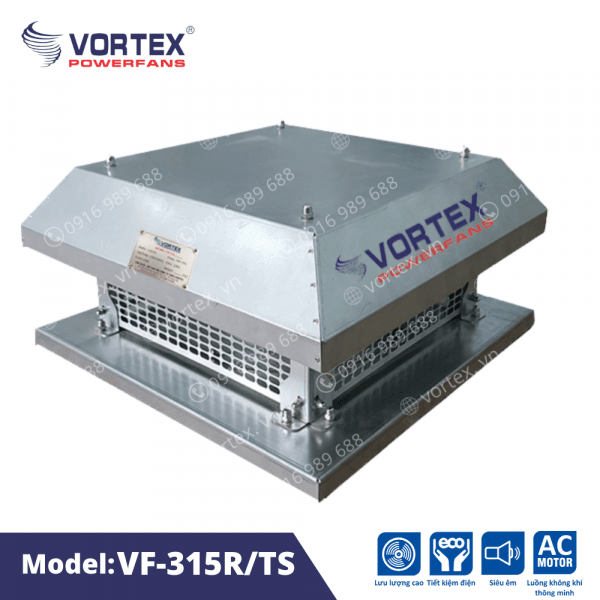 Quạt hút mái thông gió giếng trời VF-315R/TS