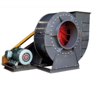 Quạt ly tâm cao áp truyền động gián tiếp qua dây đai - pulley CFMS-BS/D4-16