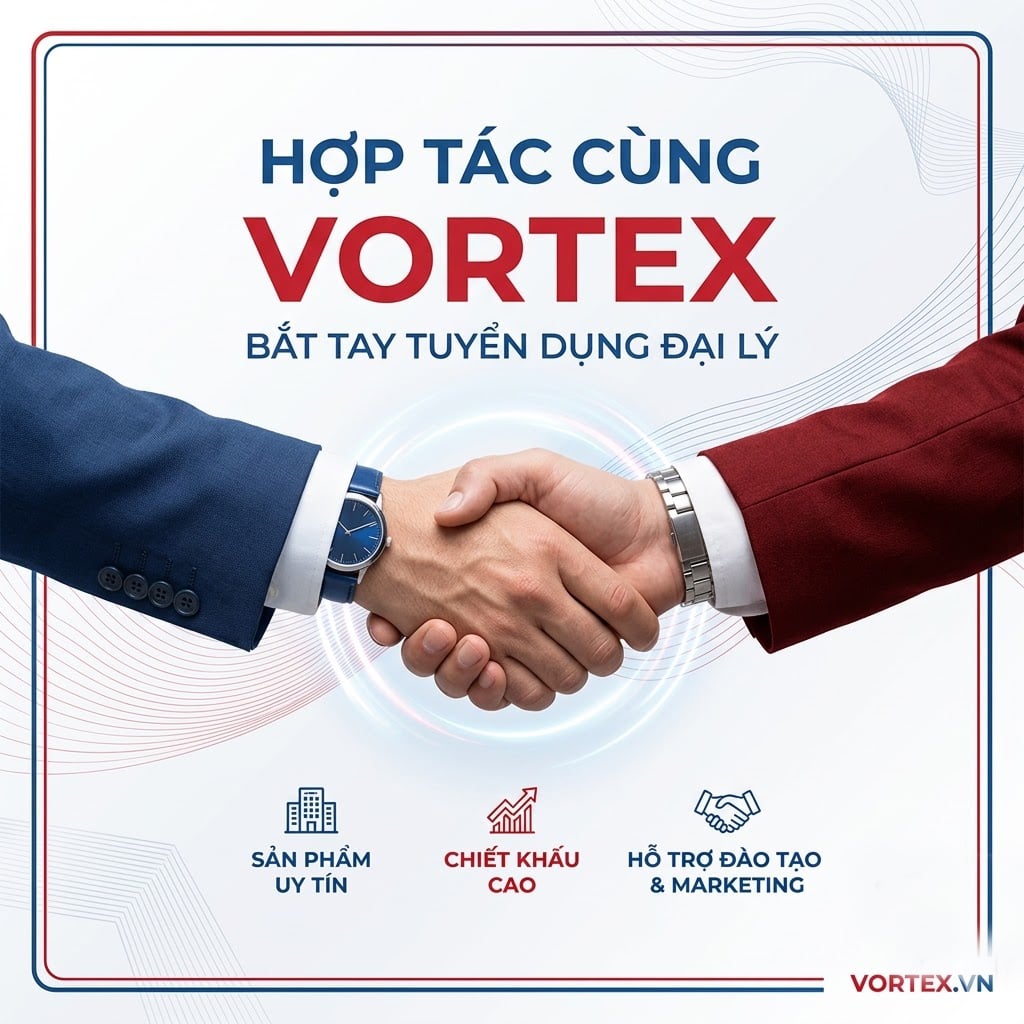 hợp tác đại lý vortex