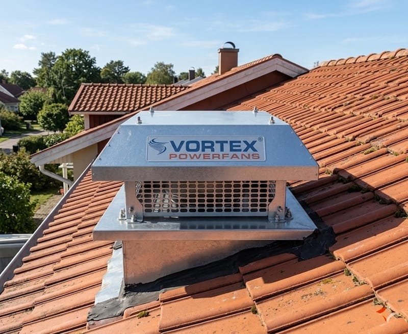 quạt hút mái vortex