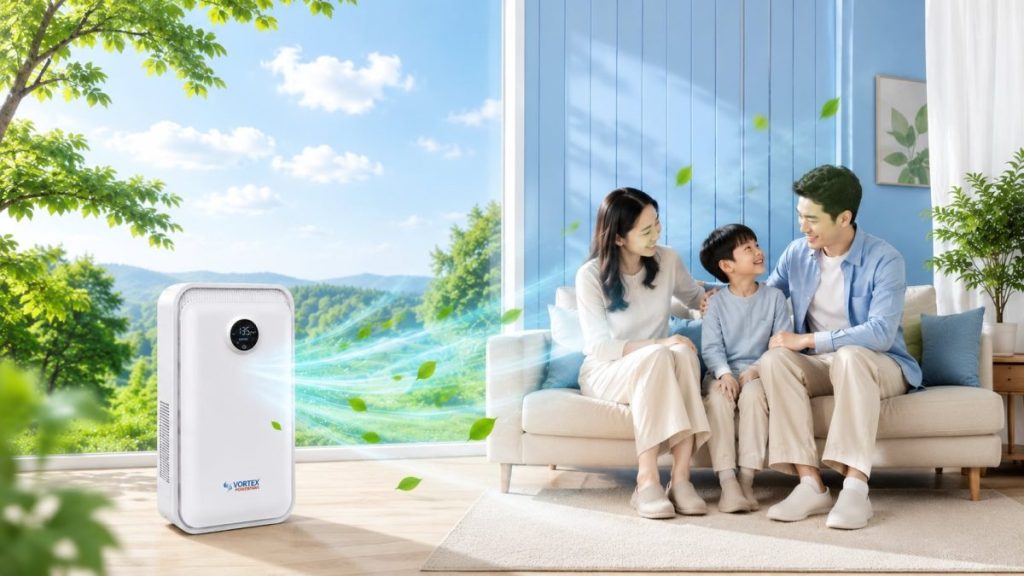 máy cấp khí tươi freshbox vortex
