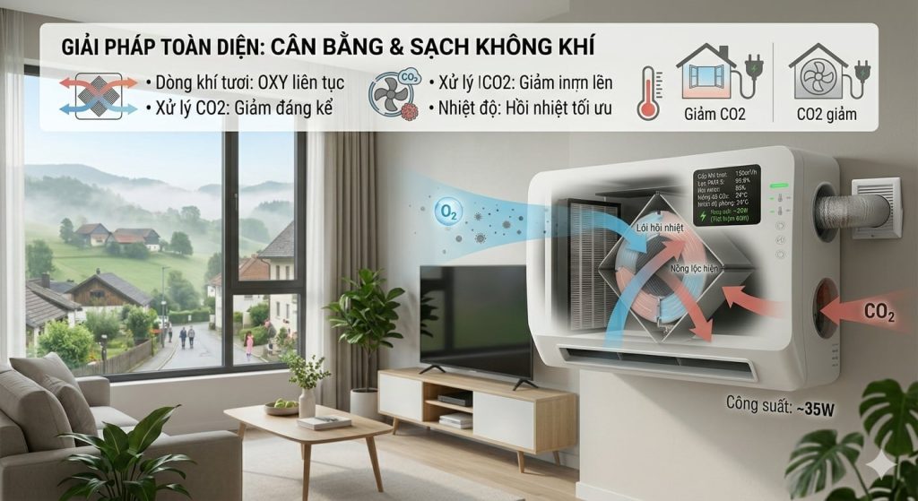Khác biệt về hiệu quả trong phòng kín
