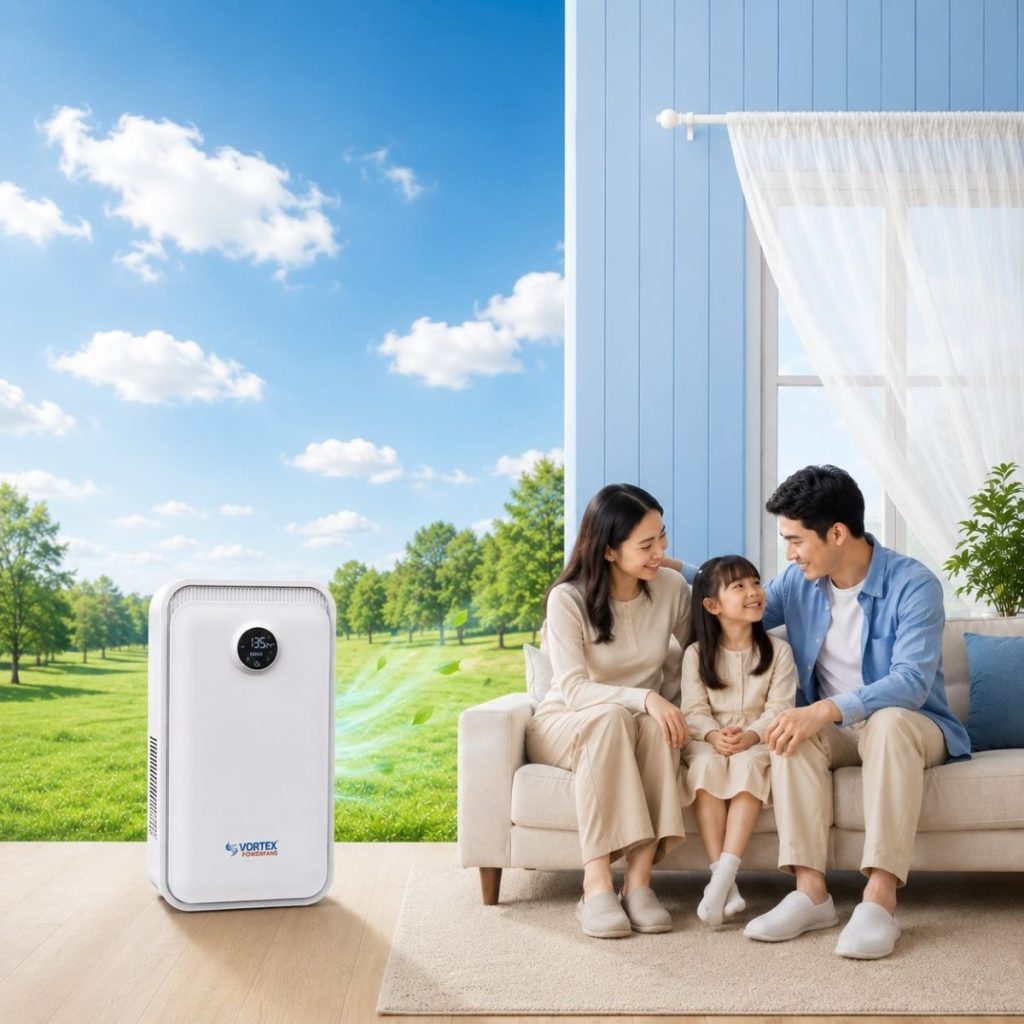 máy cấp khí tươi freshbox vortex