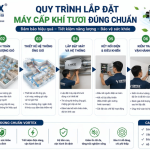 Hướng dẫn lắp đặt máy cấp khí tươi đúng chuẩn