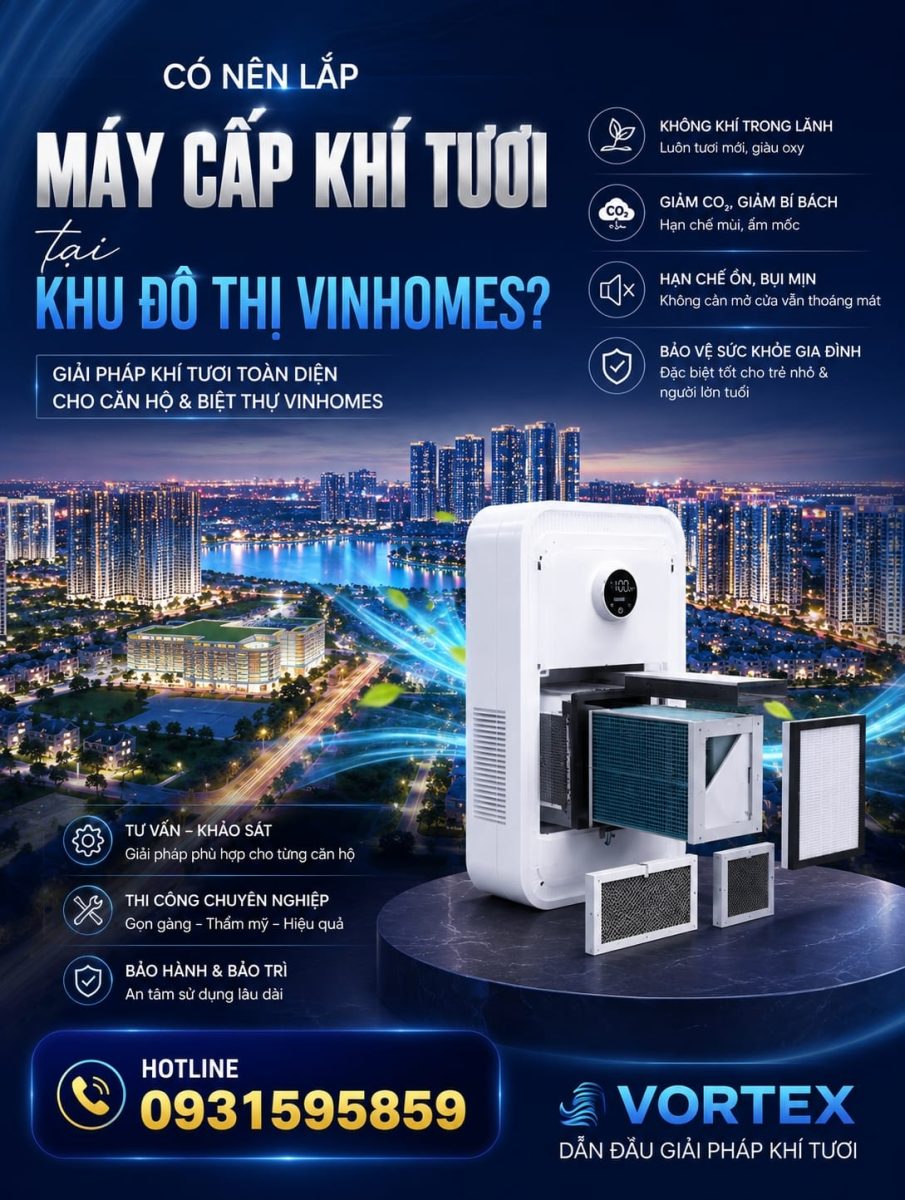 tư vấn máy cấp khí tươi vortex