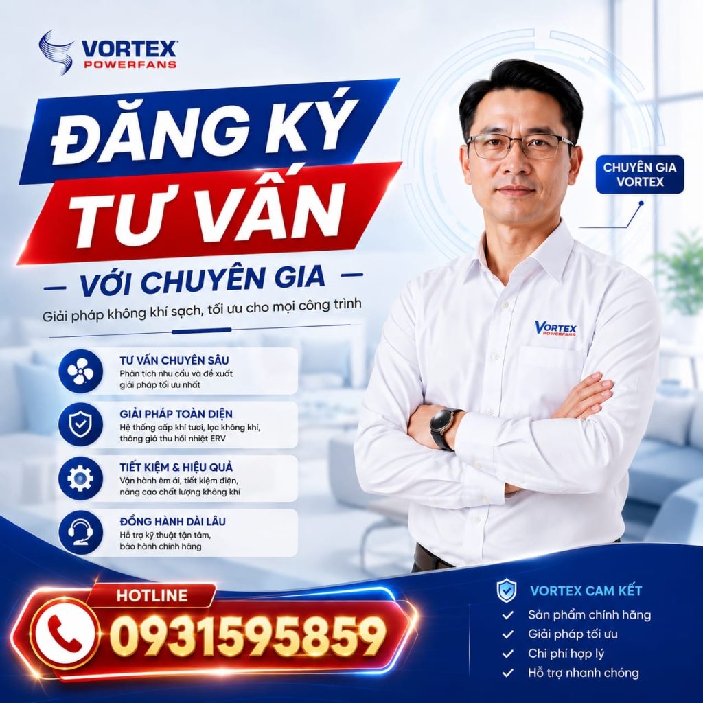 tư vấn máy cấp khí tươi vortex